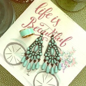 Boho Turquoise Earrings